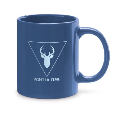 Κεραμική κούπα (TS 78839) μπλε λογότυπο